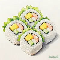 海老サラダロール