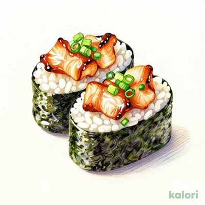 いわし煮付軍艦（ねぎ）（1貫）