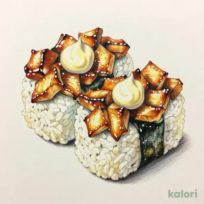 いわし煮付軍艦（マヨ）（1貫）