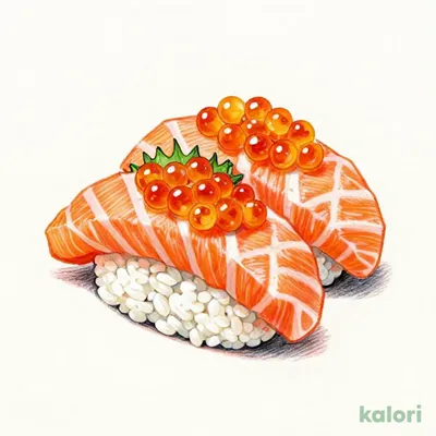 サーモンいくらのせ（1貫）