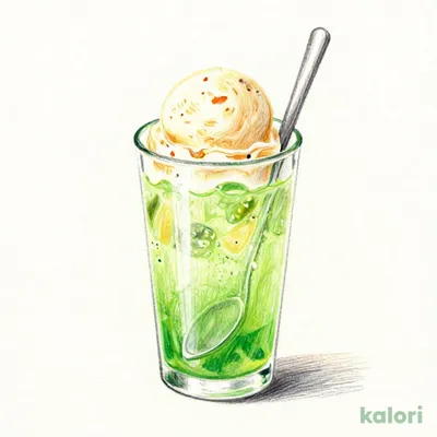 Melon Float (Vanilla, Strawberry, or Matcha)