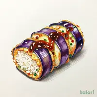 揚げなす田楽（赤）（1貫）