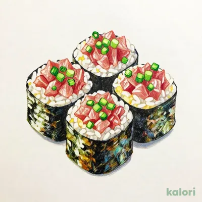 本まぐろねぎとろ巻