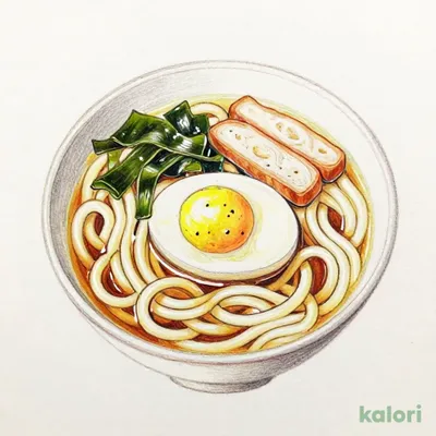 Udon Noodles with Soft-Boiled Egg