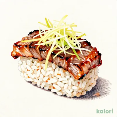 炙り牛カルビ おろし（1貫）