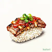 炙り牛カルビ 旨辛（1貫）
