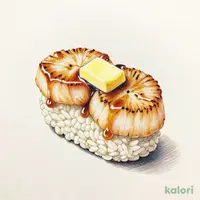 炙り貝柱バター醤油(たいらぎ)(1貫)