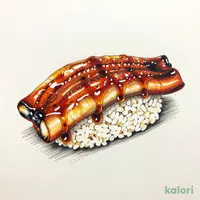 煮穴子一本（1貫）