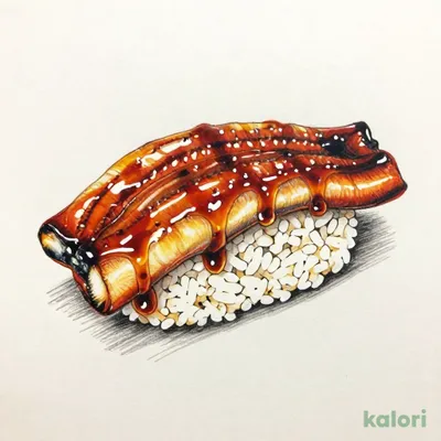煮穴子一本（1貫）