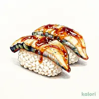 煮穴子（二貫）