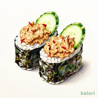 Crab Miso Gunkan Sushi (1 pc)