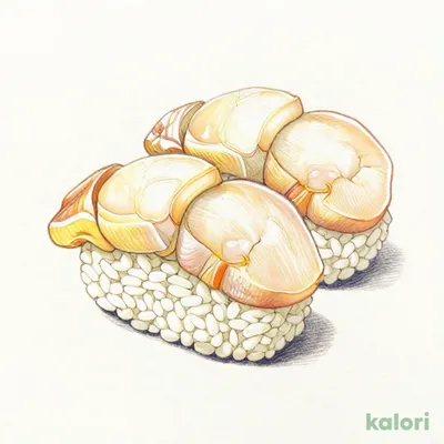 Pen Shell Scallop Sushi (1 pc)