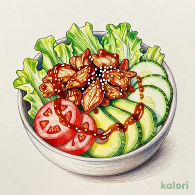 Korean Spicy Chicken (Salads)