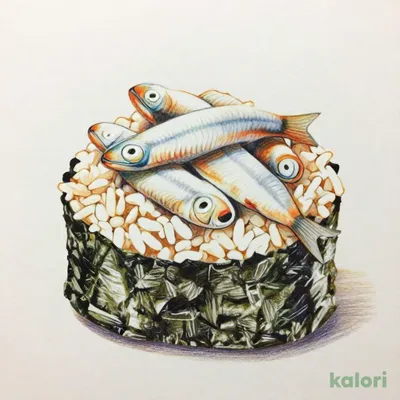 釜揚げしらす軍艦