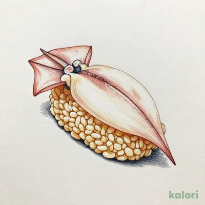 Squid Nigiri Sushi
