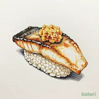Seared Engawa Sushi with Yuzu Miso