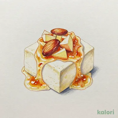 季節の杏仁豆腐_りんご