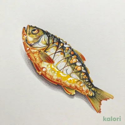 Fried Greeneye Fish