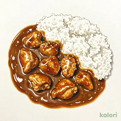 チキンにこみカレー
