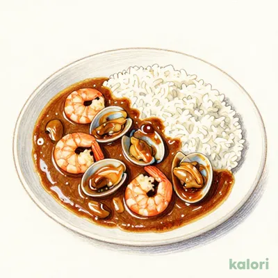 エビあさりカレー