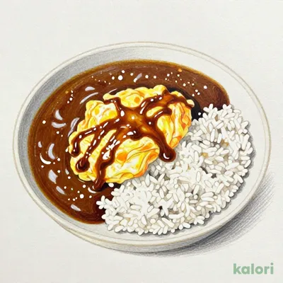 スクランブルエッグカレー