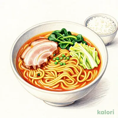 カレーらーめん（ライス付）