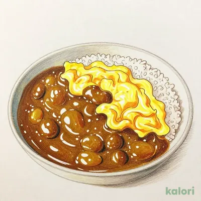 スモールスクランブルエッグカレー