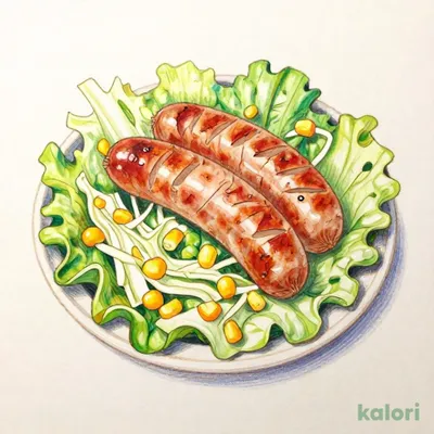 Sausage (2 pcs) Salad