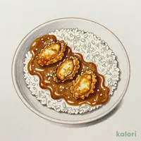 カキフライカレー
