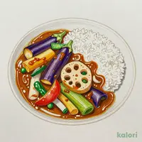 秋の野菜カレー