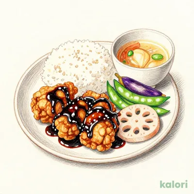Chicken and Vegetables with Black Vinegar Sauce