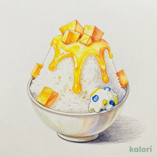 純氷ふわふわかき氷 ミニ！マンゴー 214kcal｜カロリー・栄養成分 | ココス