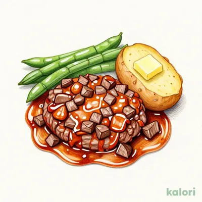 濃厚ビーフシチューの包み焼きハンバーグ110g