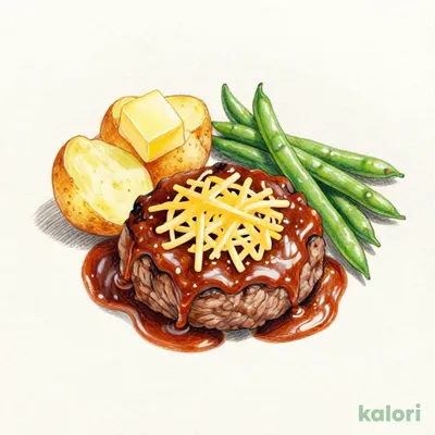 Heaped Cheese Rich Beef Stew Wrapped Hamburger 145g