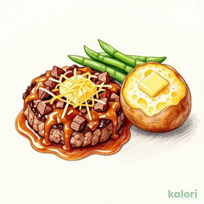 Heaped Cheese Rich Beef Stew Wrapped Hamburger 110g