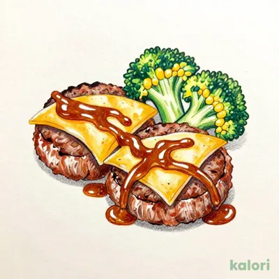 ココスのハンバーグダブル