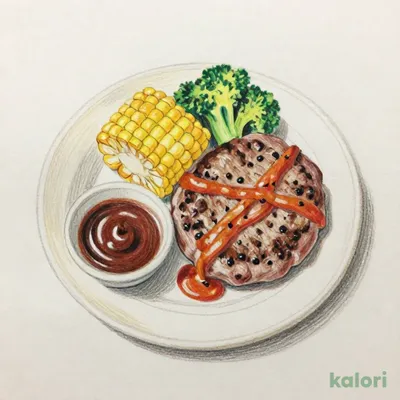 ビーフハンバーグステーキ