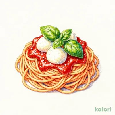フレッシュバジル＆モッツァレラトマトパスタ