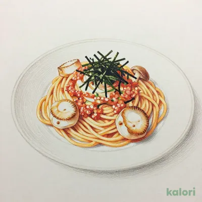 Small Clams and Mentaiko Pasta