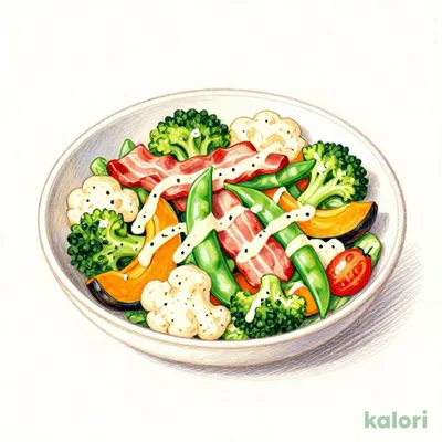 温野菜のシーザーサラダ