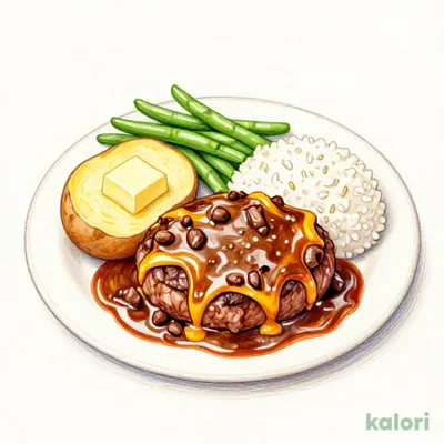 Cheese Sauce Rich Beef Stew Wrapped Hamburger 145g