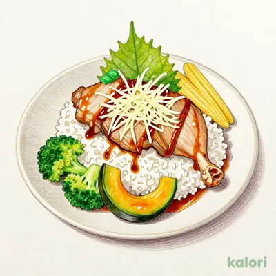 山盛り!!鬼おろしチキンステーキ弁当