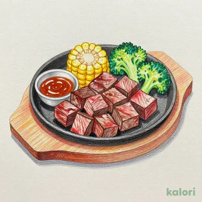 カットステーキ 130g（デミグラスソース付き）
