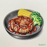 ココスのハンバーグ(デミグラスソース付き)