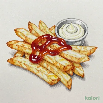 ミニ！カリカリポテト（バーベキュー&マヨ付き）