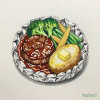 ごろごろ野菜のビーフシチュー包み焼きハンバーグ145g弁当