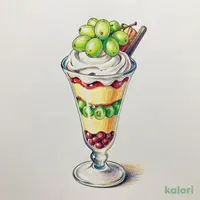 シャインマスカットパフェ