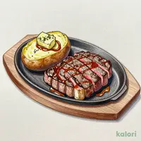 厚切り!!サーロインステーキ(ポン酢付き)