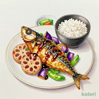長崎県産鰺と野菜の黒酢あん膳