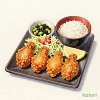 ココスの唐揚げ膳（おろしポン酢付き）